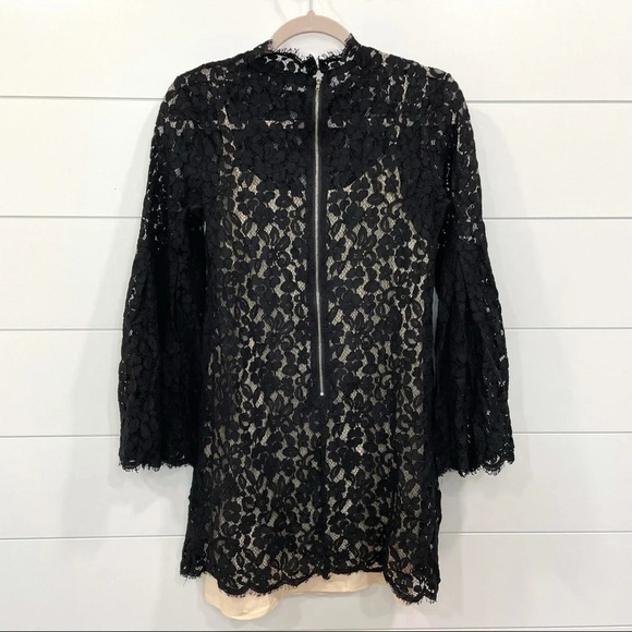 Endless Rose Bell Sleeve Lace Dress - Picture 8 of 13